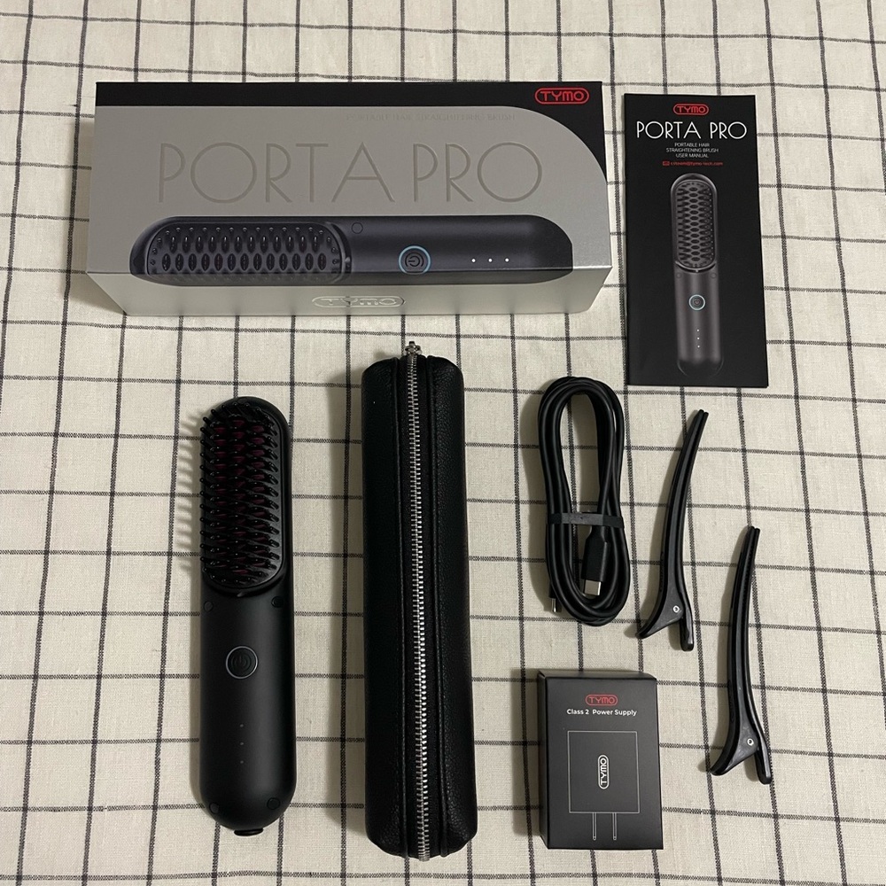 Tymo Porta Pro hair straightener brush